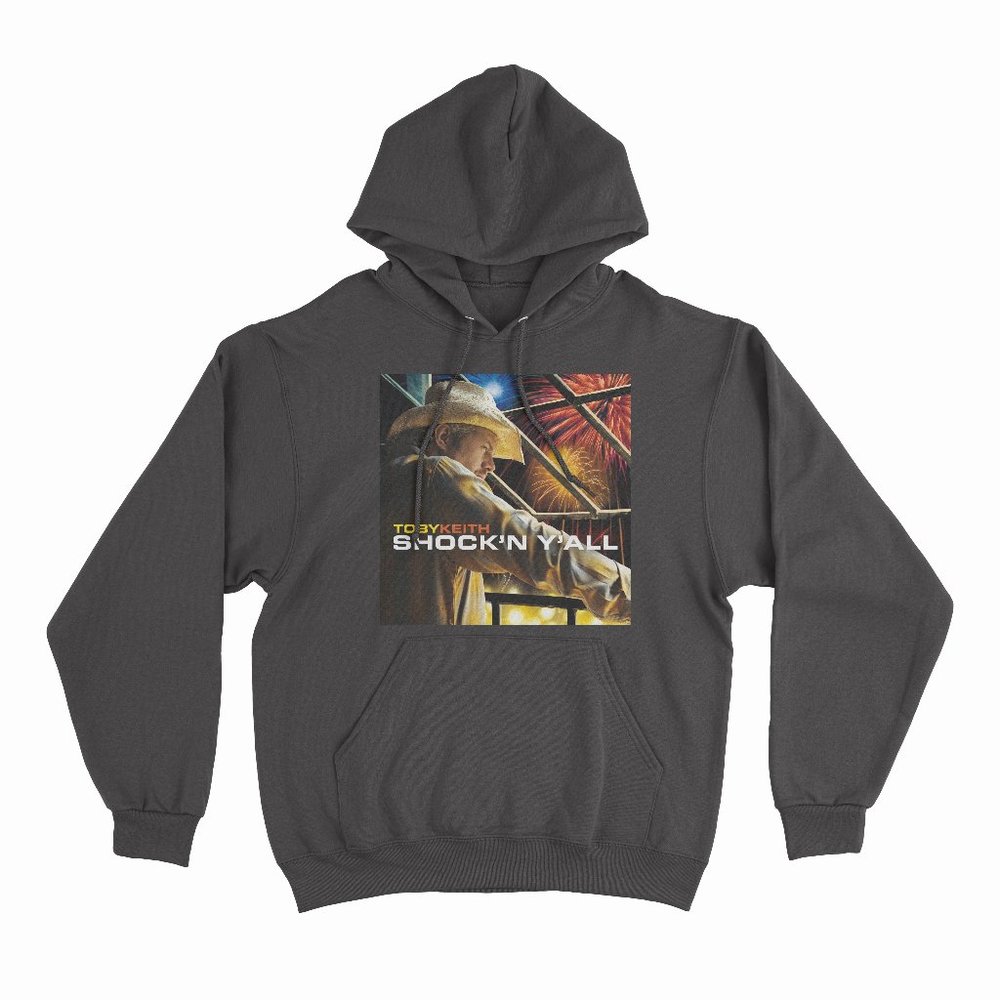 Toby Keith Shock'n Y'all Black Hoodie
